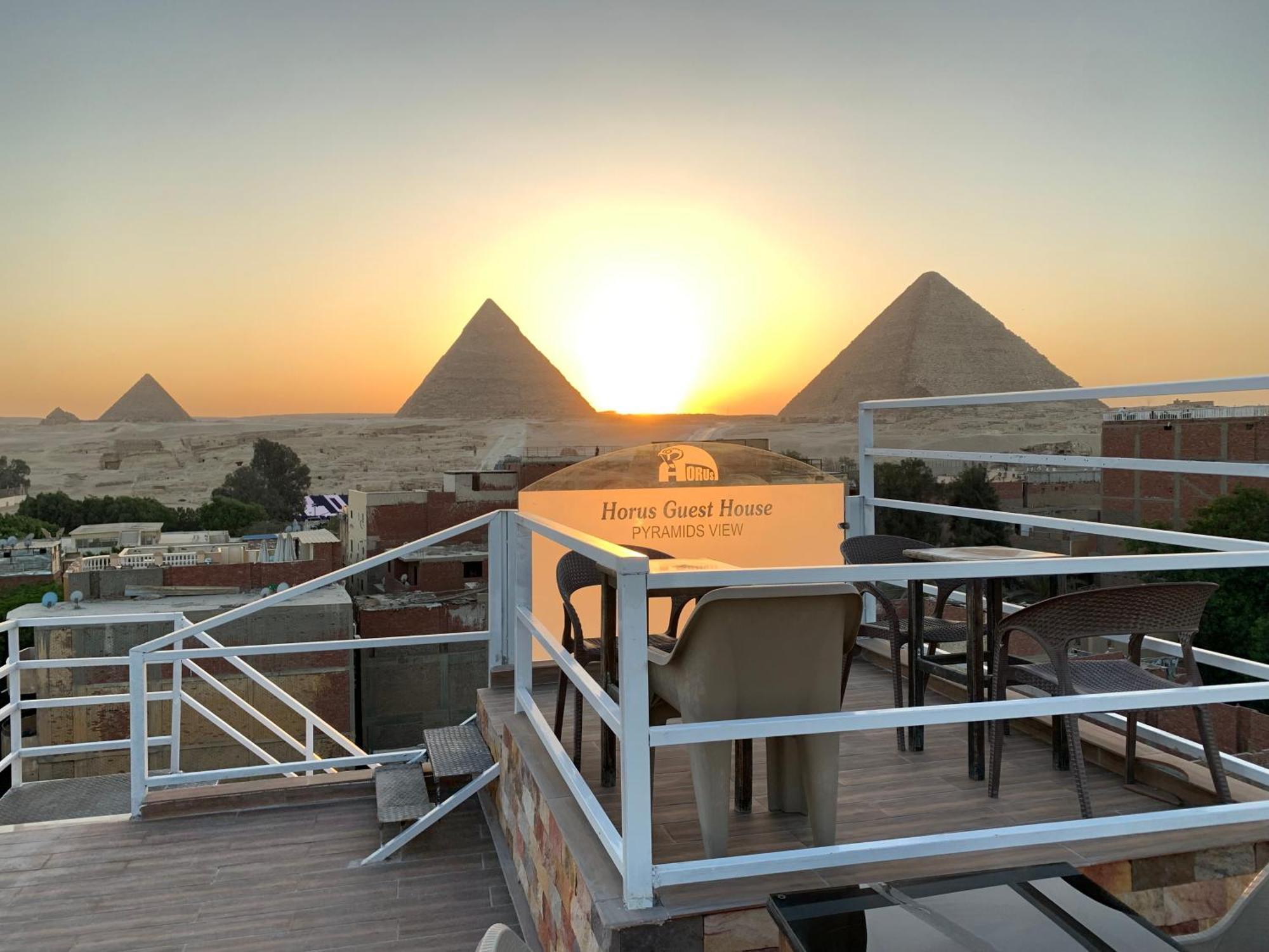 Horus Guest House Pyramids Kafret el-Gabal Exterior foto